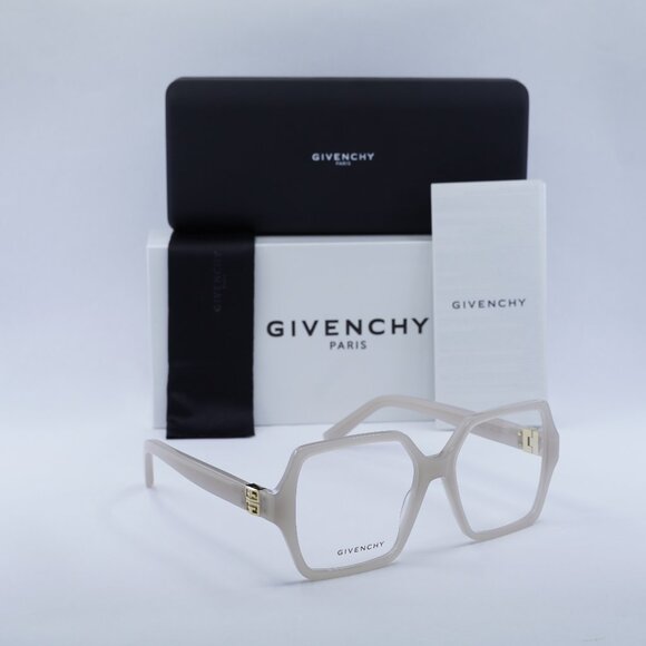 Final Price! Givenchy GV50050I 059 Beige Eyeglasses 54mm - Picture 1 of 13